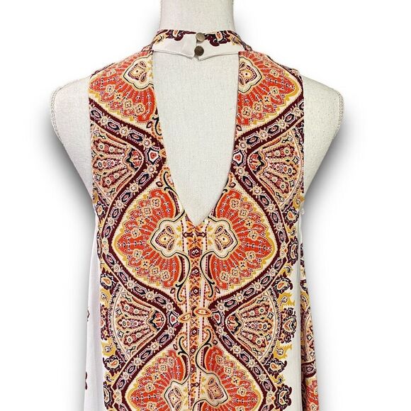 Xhilaration Multi Color Tribal Print Above the Knee Mini Dress Women’s Size Medi - Picture 9 of 12